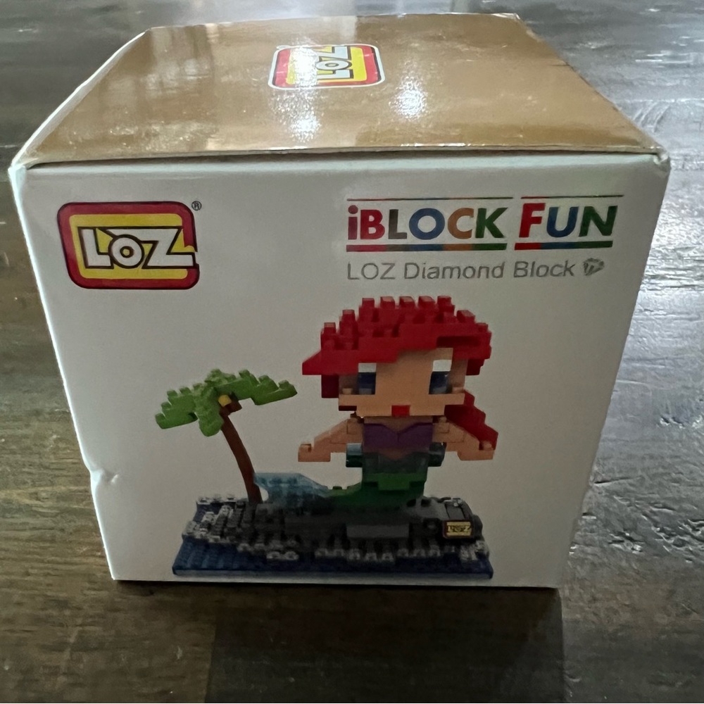 LOZ iBlock Fun mermaid mini 3D puzzle NEW